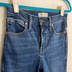 Madewell 10” High Rise Skinny Jeans